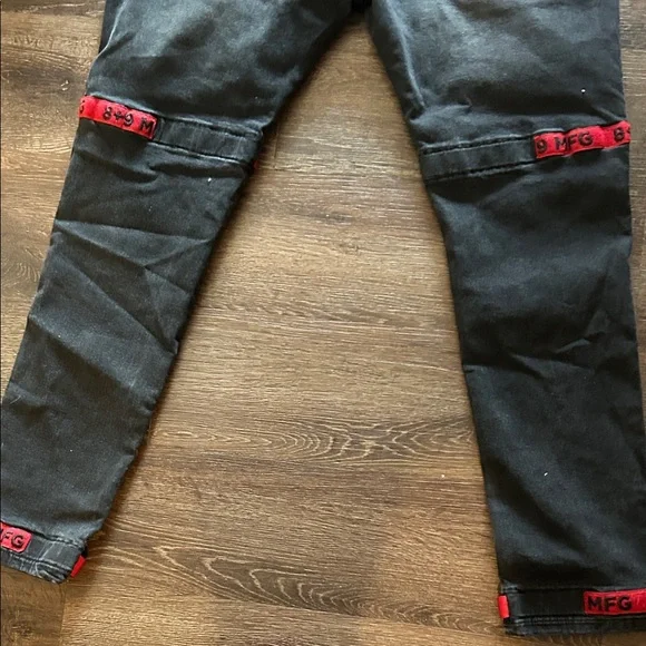Vintage Charcoal and Scarlet Cargo Pants - Picture 13 of 15